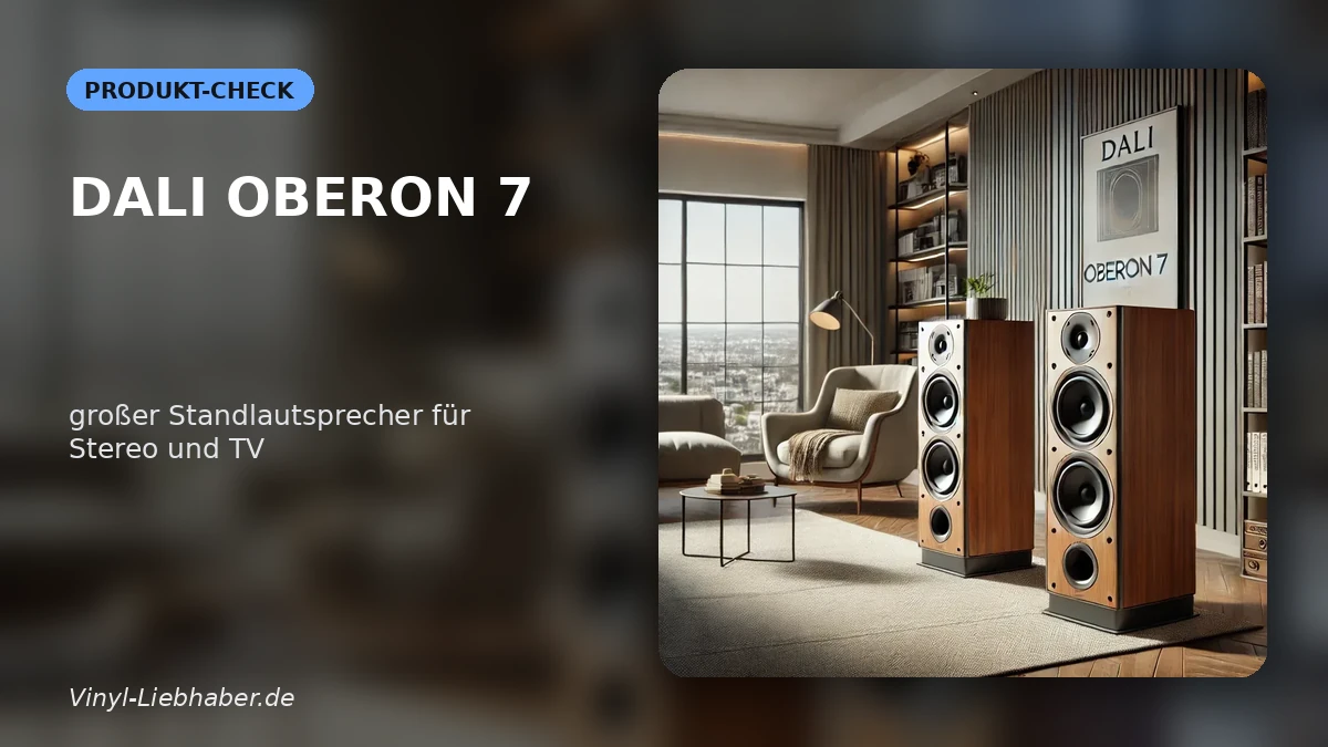 DALI OBERON 7 im Check: großer Standlautsprecher für Stereo und TV