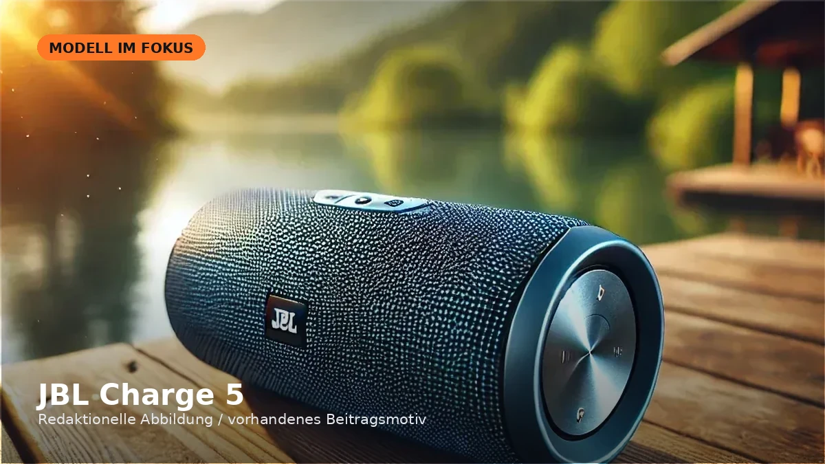 Produktvisual zum Check „JBL Charge 5 im Check: 2026 guter Vorgänger oder besser Charge 6?“
