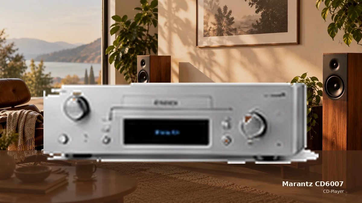 Redaktionelle Produktvisualisierung des Marantz CD6007