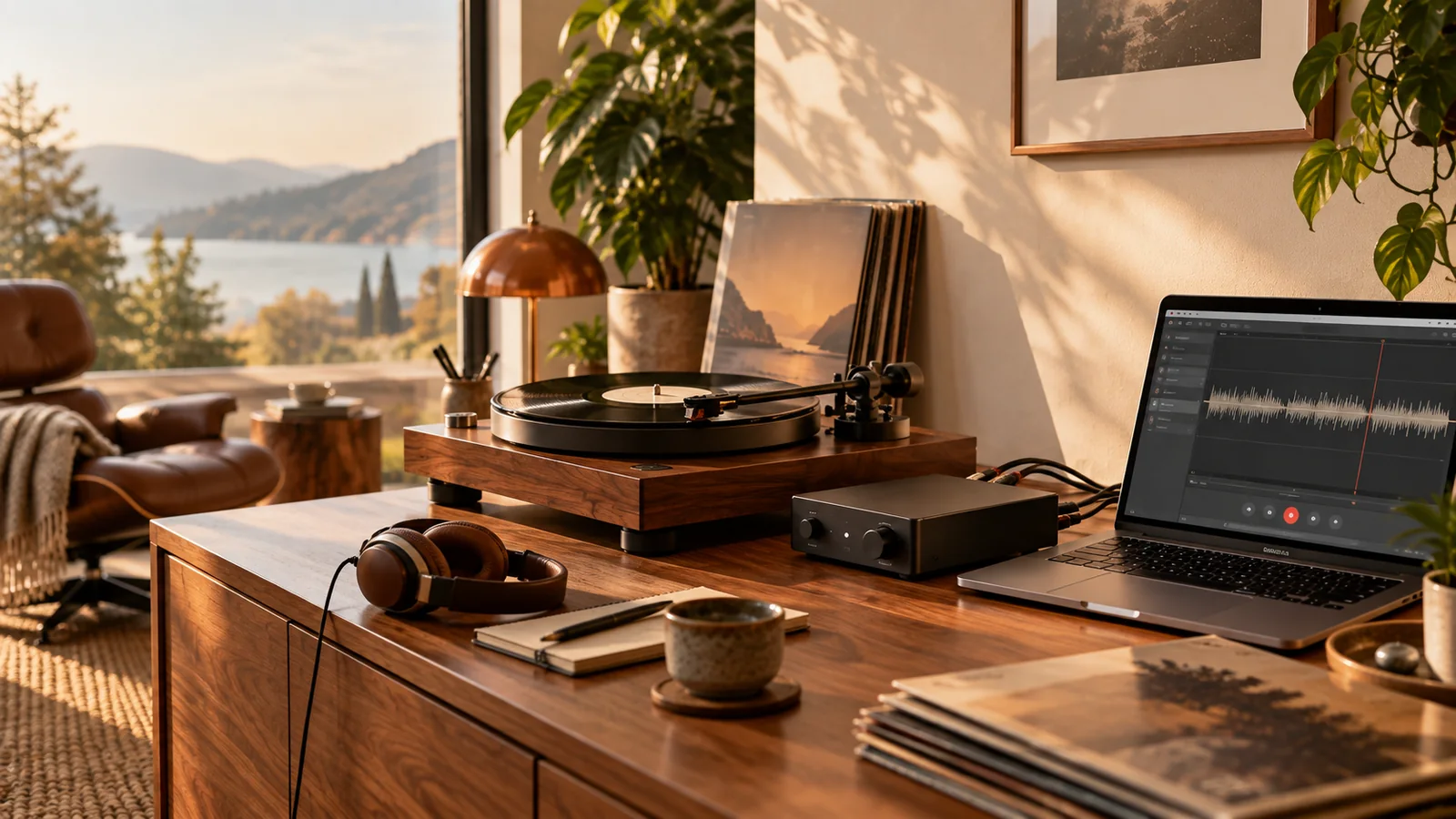 Vinyl digitalisieren mit Plattenspieler und Computer